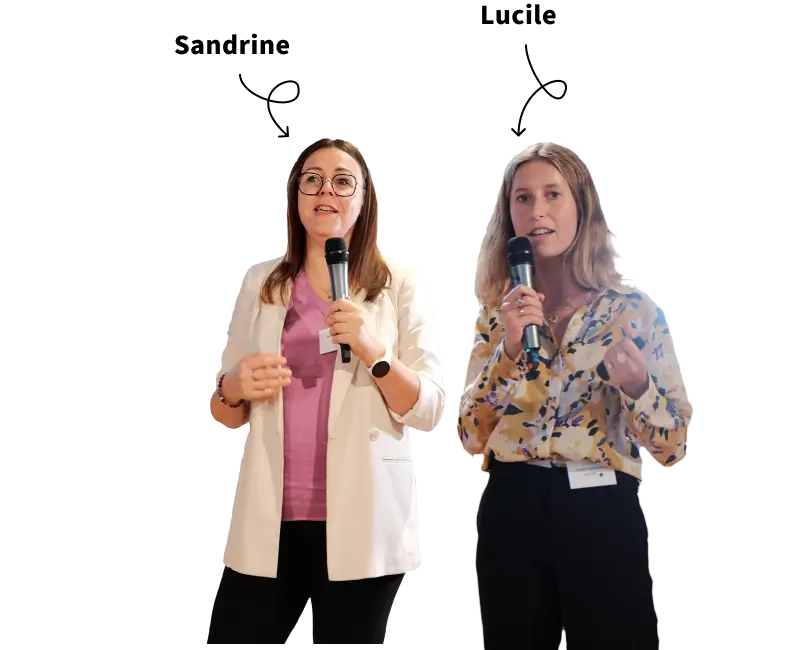Sandrine Guyet et Lucile Hossepied, Digital & Business Factory d'Accor